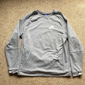 Nike Grey Crewneck Sweater L